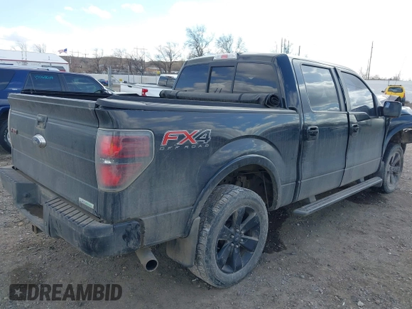 2013 Ford F-150 XL with VIN 1FTFW1ET5DFB60766, listed as a IAAI auction lot 39071121 with 0 mi miles. Bid and sale history available at carsss.com. Image 4.