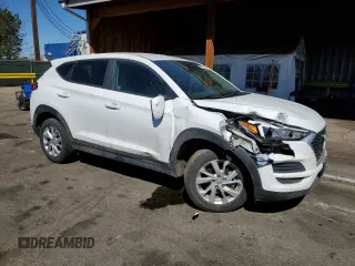 2019 Hyundai Tucson SE with VIN KM8J2CA47KU033909, listed as a Copart auction lot 50746805 with 55,797 mi miles and Salvage Title. Bid and sale history available at carsss.com. Image 4.