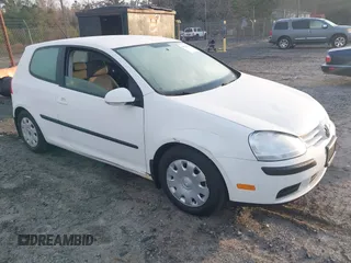 2008 Volkswagen Rabbit S with VIN WVWAA71K58W015208, listed as a IAAI auction lot 41776910 with 209,587 mi miles. Bid and sale history available at carsss.com. Image 1.