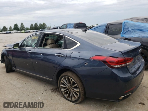 2016 Hyundai Genesis 3.8L with VIN KMHGN4JE9GU106530, listed as a Copart auction lot 61331304 with 0 mi miles and Salvage Title. Bid and sale history available at carsss.com. Image 2.