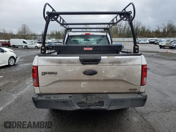 2016 Ford F-150 XL with VIN 1FTMF1C81GKE06200, listed as a Copart auction lot 49088695 with 196,768 mi miles and Salvage Title. Bid and sale history available at carsss.com. Image 6.