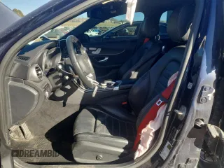 2017 Mercedes-Benz C 43 AMG with VIN 55SWF6EB9HU187322, listed as a Copart auction lot 44614605 with 92,898 mi miles and Salvage Title. Bid and sale history available at DreamBid. Image 7.