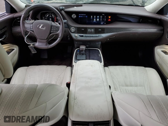 2018 Lexus LS 500 z VIN JTHB5LFF7J5000524, wystawiony jako Copart lot #76068154 z przebiegiem 64 029 mil mil oraz Szkoda całkowita • Salvage title. Historia ofert i sprzedaży dostępna na DreamBid. Obrazek 8.