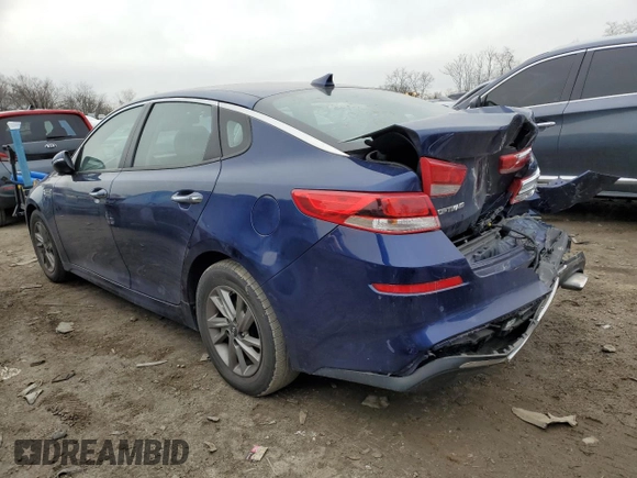 2019 Kia Optima LX with VIN 5XXGT4L3XKG350398, listed as a Copart auction lot 44720695 with 61,361 mi miles and Salvage Title. Bid and sale history available at carsss.com. Image 2.