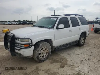 2006 Chevrolet Tahoe Z71 z VIN 1GNEK13Z76R169699, wystawiony jako Copart lot #54732675 z przebiegiem 296 286 mil mil oraz Czysty tytuł • Clean title. Historia ofert i sprzedaży dostępna na DreamBid. Obrazek 1.