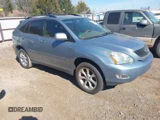 2007 Lexus RX 350 with VIN JTJGK31U970008004, listed as a IAAI auction lot 41809213 with 215,962 mi miles. Bid and sale history available at carsss.com. Image 1.