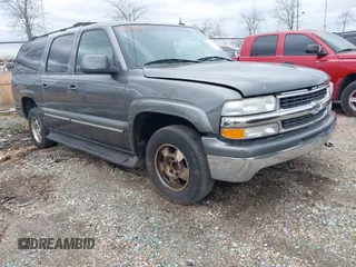 2002 Chevrolet Suburban LS with VIN 3GNEC16Z12G341471, listed as a IAAI auction lot 41458266 with 465,410 mi miles. Bid and sale history available at carsss.com. Image 1.