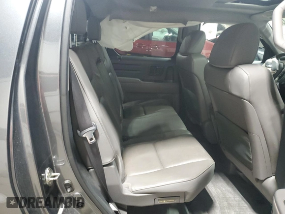 2013 Honda Ridgeline RTL with VIN 5FPYK1F57DB009718, listed as a Copart auction lot 55763435 with Not provided miles and Salvage title. Bid and sale history available at DreamBid. Image 10.