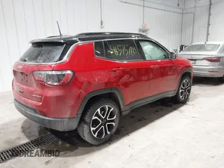 2023 Jeep Compass (RED) Edition with VIN 3C4NJDCN0PT514252, listed as a IAAI auction lot 41575768 with 25,156 mi miles and . Bid and sale history available at DreamBid. Image 4.