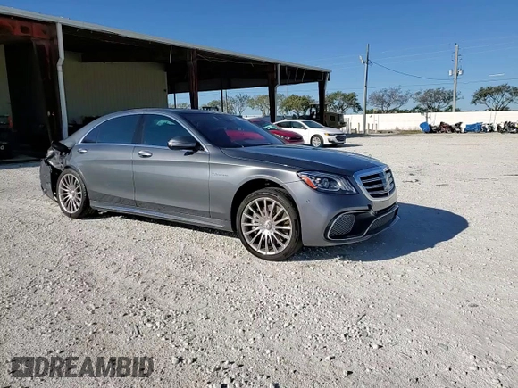 2019 Mercedes-Benz S with VIN WDDUG7KBXKA424017, listed as a Copart auction lot 47833615 with 50,813 mi miles and Salvage Title. Bid and sale history available at DreamBid. Image 13.