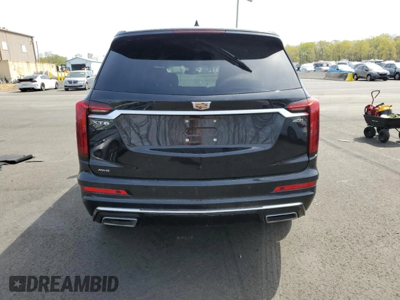 2023 Cadillac XT6 AWD Premium Luxury with VIN 1GYKPDRS6PZ187650, listed as a Copart auction lot 54235305 with Not provided miles and Non repairable. Bid and sale history available at DreamBid. Image 6.