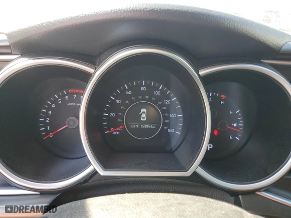 2015 Kia Optima LX with VIN KNAGM4A77F5644514, listed as a Copart auction lot 51064405 with 154,053 mi miles and Salvage Title. Bid and sale history available at carsss.com. Image 9.