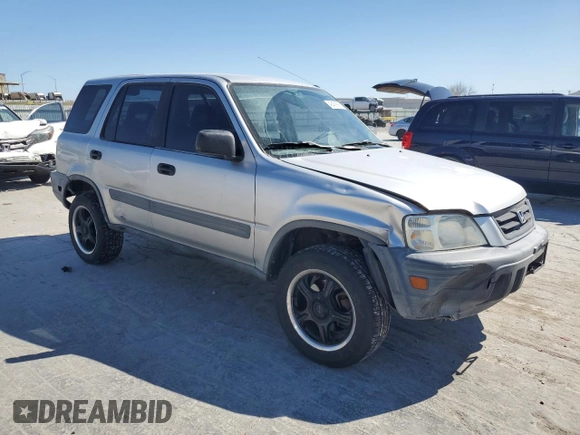 2001 Honda CR-V LX with VIN JHLRD28421S010021, listed as a Copart auction lot 48459085 with 151,912 mi miles and Salvage Title. Bid and sale history available at carsss.com. Image 4.