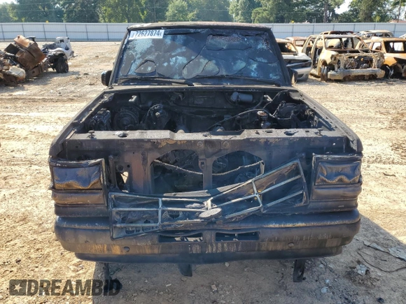 1989 Ford Ranger with VIN 1FTCR10T8KUB58035, listed as a Copart auction lot 72627874 with Not Provided miles and Salvage Title. Bid and sale history available at DreamBid. Image 5.