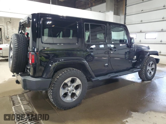 2017 Jeep Wrangler Unlimited Sahara с VIN 1C4HJWEG7HL575506, выставлен на аукционе Copart как лот 64185925 с пробегом 103 292 миль миль и Списание • Salvage title. История ставок и продаж доступна на DreamBid. Изображение 3.