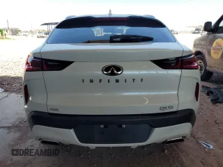 2023 Infiniti QX55 Essential with VIN 3PCAJ5KR2PF101501, listed as a Copart auction lot 57913585 with 13,999 mi miles and Salvage title. Bid and sale history available at DreamBid. Image 6.