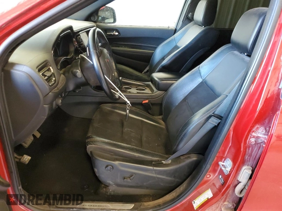 2021 Dodge Durango GT Plus with VIN 1C4RDHDGXMC715762, listed as a Copart auction lot 47802015 with 72,628 mi miles and Salvage Title. Bid and sale history available at DreamBid. Image 7.