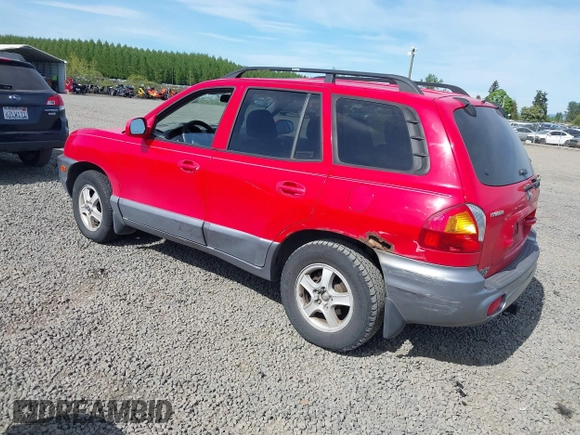 2004 Hyundai Santa Fe GLS with VIN KM8SC13D34U638662, listed as a IAAI auction lot 42126589 with 196,428 mi miles. Bid and sale history available at carsss.com. Image 3.