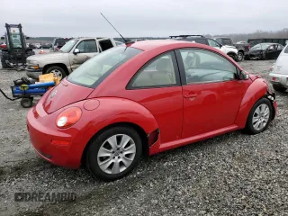 2009 Volkswagen New Beetle Coupe S with VIN 3VWPW31C79M502390, listed as a Copart auction lot 42453195 with 57,140 mi miles and Salvage Title. Bid and sale history available at carsss.com. Image 3.