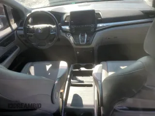 2019 Honda Odyssey Touring with VIN 5FNRL6H80KB100678, listed as a Copart auction lot 58155715 with Not provided miles and Salvage title. Bid and sale history available at DreamBid. Image 8.