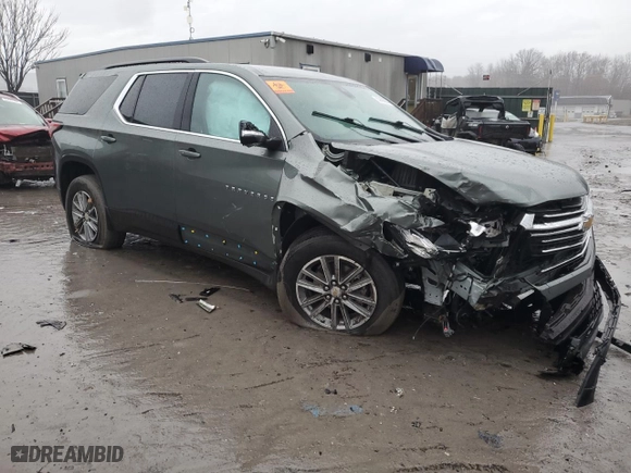 2022 Chevrolet Traverse LT Leather with VIN 1GNEVHKW4NJ177926, listed as a Copart auction lot 83600084 with 0 mi miles and Salvage Title. Bid and sale history available at carsss.com. Image 4.