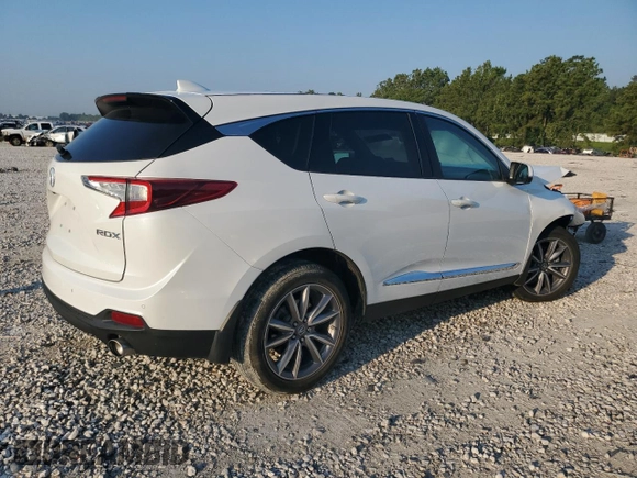 2020 Acura RDX w/Technology Pkg with VIN 5J8TC1H52LL002993, listed as a Copart auction lot 57071644 with 97,277 mi miles and Salvage Title. Bid and sale history available at carsss.com. Image 3.