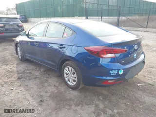 2020 Hyundai Elantra SE with VIN 5NPD74LF4LH516468, listed as a IAAI auction lot 41863699 with 20,693 mi miles. Bid and sale history available at carsss.com. Image 3.