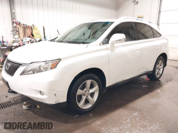 2010 Lexus RX 350 with VIN 2T2BK1BA0AC072947, listed as a IAAI auction lot 41611606 with 164,044 mi miles and . Bid and sale history available at DreamBid. Image 2.