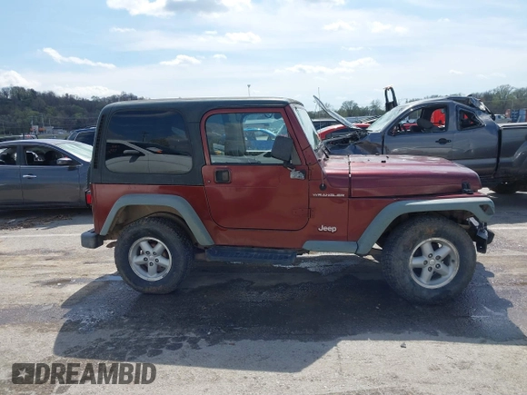 2001 Jeep Wrangler SE с VIN 1J4FA29P21P300094, выставлен на аукционе IAAI как лот 41871446 с пробегом 125 098 миль миль и . История ставок и продаж доступна на DreamBid. Изображение 13.
