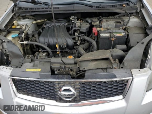 2011 Nissan Sentra 2.0 with VIN 3N1AB6APXBL650539, listed as a Copart auction lot 52760405 with Not Provided miles and Salvage Title. Bid and sale history available at DreamBid. Image 11.