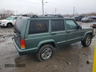 2000 Jeep Cherokee Classic with VIN 1J4FF58S8YL207395, listed as a Copart auction lot 43347745 with 0 mi miles and Clean Title. Bid and sale history available at carsss.com. Image 3.