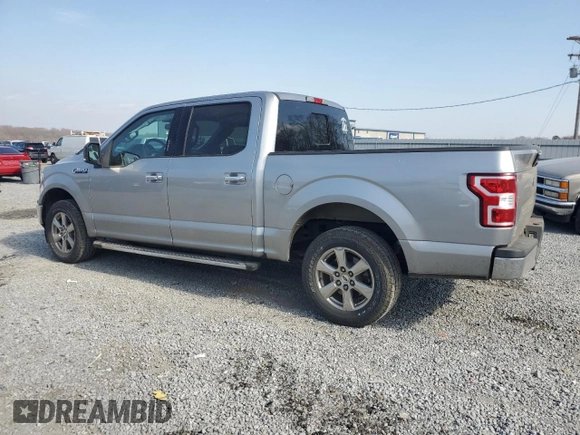 2020 Ford F-150 XL with VIN 1FTEW1C50LFB17628, listed as a Copart auction lot 43957755 with 100,119 mi miles and Salvage Title. Bid and sale history available at carsss.com. Image 2.