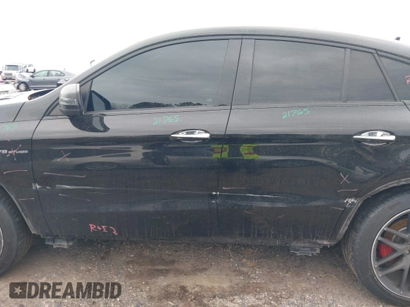 2018 Mercedes-Benz GLE 63 S AMG with VIN 4JGED7FB8JA102438, listed as a IAAI auction lot 41759970 with 103,226 mi miles and . Bid and sale history available at DreamBid. Image 15.