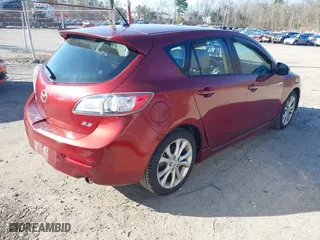 2010 Mazda Mazda3 s Sport with VIN JM1BL1H66A1317677, listed as a IAAI auction lot 42068896 with 263,272 mi miles. Bid and sale history available at carsss.com. Image 4.
