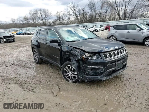 2017 Jeep Compass Latitude z VIN 3C4NJDBB3HT645698, wystawiony jako Copart lot #47094365 z przebiegiem Nie podano mil oraz Nie do naprawy • Non repairable. Historia ofert i sprzedaży dostępna na DreamBid. Obrazek 15.