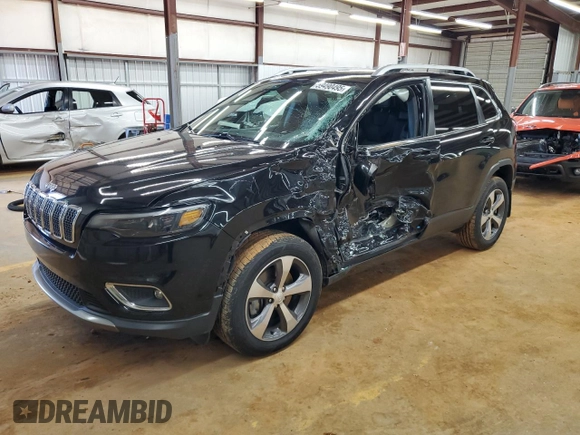 2020 Jeep Cherokee Limited z VIN 1C4PJMDX3LD506932, wystawiony jako Copart lot #59490495 z przebiegiem 37 759 mil mil oraz Szkoda całkowita • Salvage title. Historia ofert i sprzedaży dostępna na DreamBid. Obrazek 1.