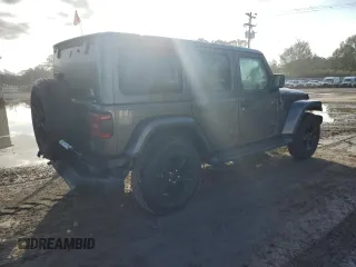 2020 Jeep Wrangler Unlimited Sahara Altitude z VIN 1C4HJXEG7LW312770, wystawiony jako Copart lot #81186294 z przebiegiem 56 926 mil mil oraz Szkoda całkowita • Salvage title. Historia ofert i sprzedaży dostępna na DreamBid. Obrazek 3.
