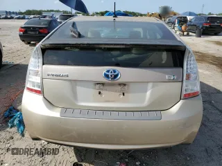 2010 Toyota Prius II with VIN JTDKN3DUXA1033639, listed as a Copart auction lot 54503395 with 0 mi miles and Clean Title. Bid and sale history available at carsss.com. Image 6.