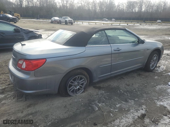 2008 Chrysler Sebring LX with VIN 1C3LC45K58N271984, listed as a Copart auction lot 42357445 with 286,301 mi miles and Salvage Title. Bid and sale history available at carsss.com. Image 3.