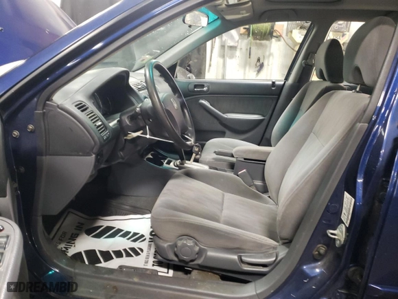 2003 Honda Civic EX with VIN 1HGES26723L027592, listed as a Copart auction lot 48988475 with 144,286 mi miles and Salvage Title. Bid and sale history available at carsss.com. Image 7.