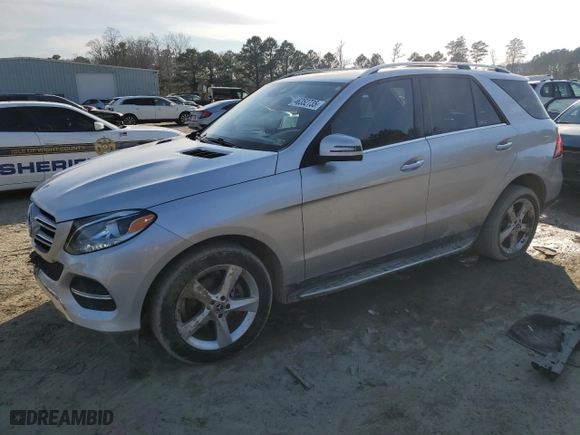 2018 Mercedes-Benz GLE with VIN 4JGDA5JB5JB014490, listed as a Copart auction lot 46352735 with 73,223 mi miles and Salvage Title. Bid and sale history available at carsss.com. Image 1.