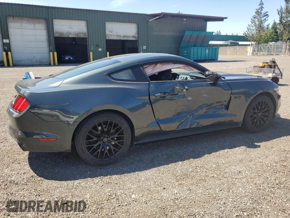 2015 Ford Mustang GT with VIN 1FA6P8CF8F5330314, listed as a Copart auction lot 62782525 with 71,812 mi miles and Salvage title. Bid and sale history available at DreamBid. Image 3.