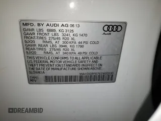 2014 Audi Q7 3.0T S line Prestige with VIN WA1DGBFE7ED002530, listed as a Copart auction lot 44440325 with 135,599 mi miles and Clean Title. Bid and sale history available at carsss.com. Image 12.