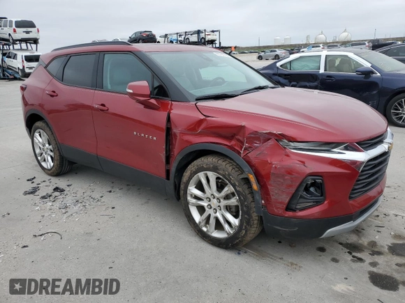 2019 Chevrolet Blazer z VIN 3GNKBDRS2KS678704, wystawiony jako Copart lot #85765724 z przebiegiem 49 392 mil mil oraz Szkoda całkowita • Salvage title. Historia ofert i sprzedaży dostępna na DreamBid. Obrazek 4.