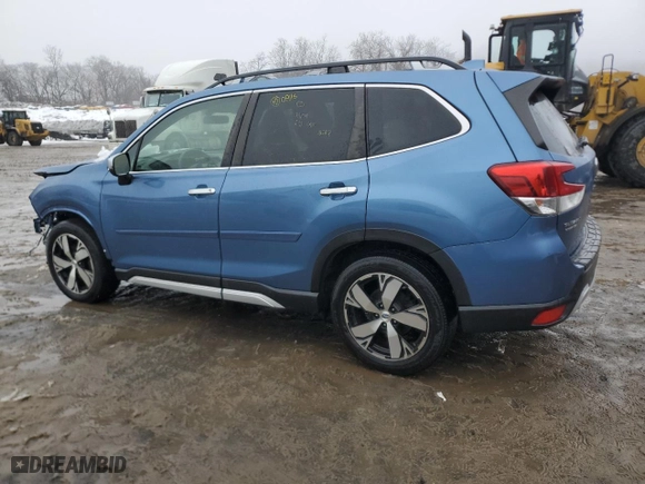 2019 Subaru Forester Touring with VIN JF2SKAWCXKH593401, listed as a Copart auction lot 45157845 with 59,814 mi miles and Salvage Title. Bid and sale history available at carsss.com. Image 2.