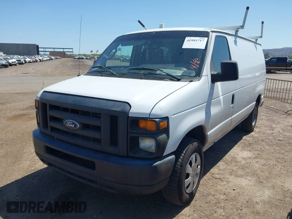 2014 Ford Econoline Cargo Commercial with VIN 1FTNE1EW3EDA92098, listed as a IAAI auction lot 41985717 with 236,117 mi miles and . Bid and sale history available at DreamBid. Image 6.