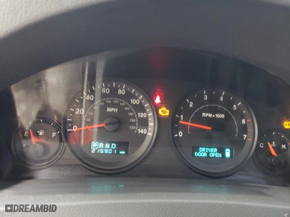 2005 Jeep Grand Cherokee Laredo with VIN 1J8GR48KX5C539564, listed as a Copart auction lot 80575804 with 215,901 mi miles and Salvage Title. Bid and sale history available at carsss.com. Image 9.