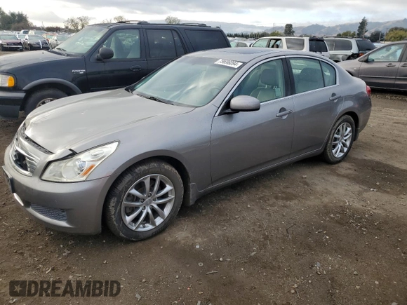 2007 Infiniti G35 Journey with VIN JNKBV61E67M701960, listed as a Copart auction lot 79696094 with 170,233 mi miles and Salvage Title. Bid and sale history available at DreamBid. Image 1.