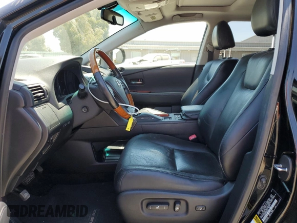 2012 Lexus RX 450h with VIN JTJBC1BA7C2050279, listed as a Copart auction lot 63818645 with 135,726 mi miles and Salvage title. Bid and sale history available at DreamBid. Image 7.