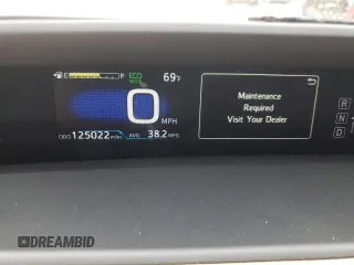 2016 Toyota Prius Four с VIN JTDKARFU9G3523899, выставлен на аукционе Copart как лот 60898185 с пробегом 125 022 миль миль и Чистый • Clean title. История ставок и продаж доступна на DreamBid. Изображение 9.
